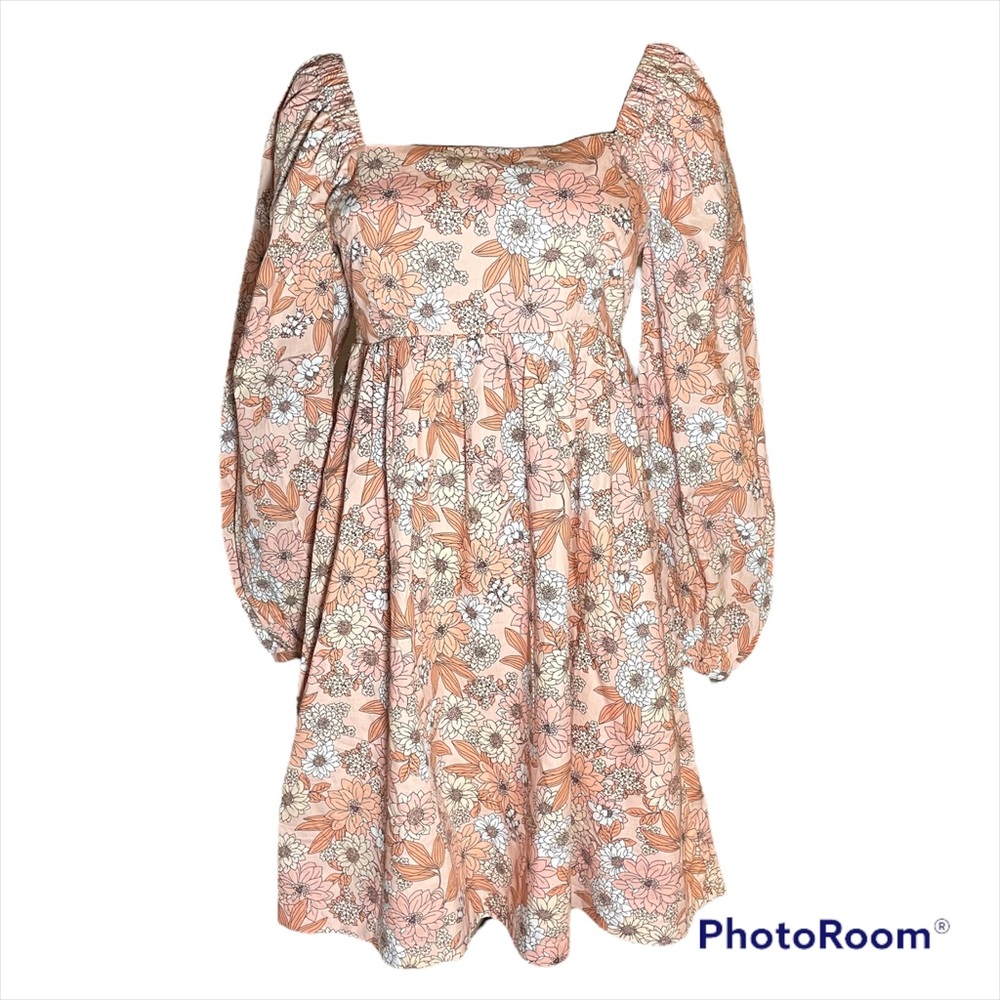 NWT J. Crew floral print woven dress size XXS